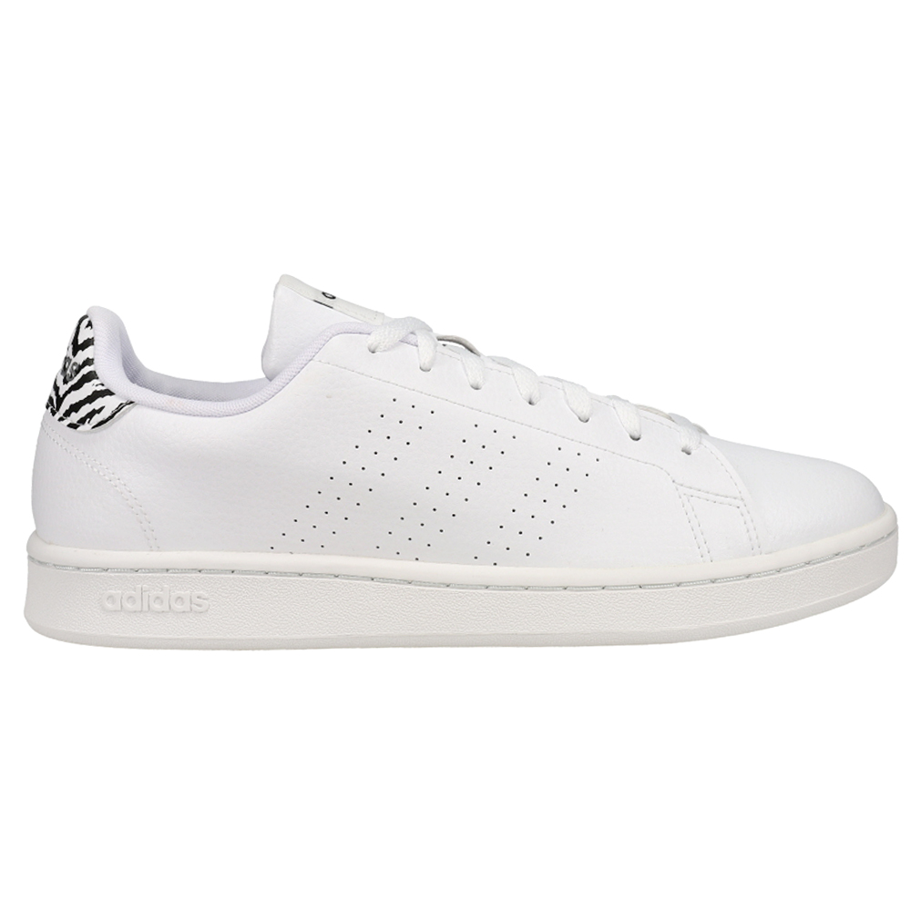 adidas Advantage Sneakers White Womens Lace Up Sneakers