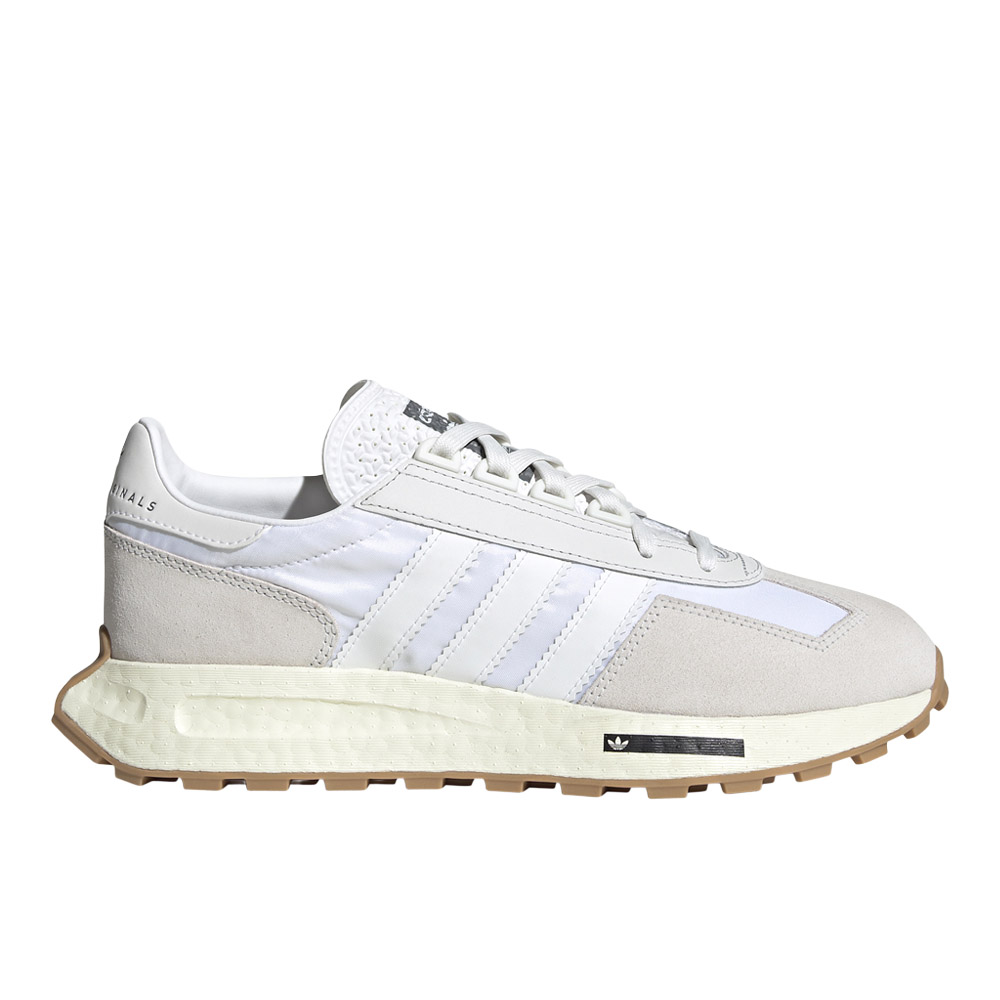 adidas Retropy E5 Lace Up Mens Grey, White Sneakers Casual Shoes