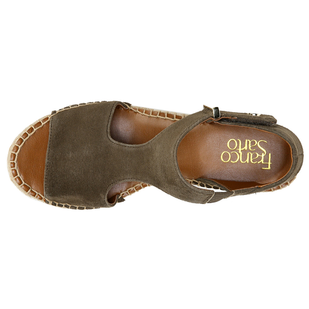 franco sarto treasure espadrille wedge sandal