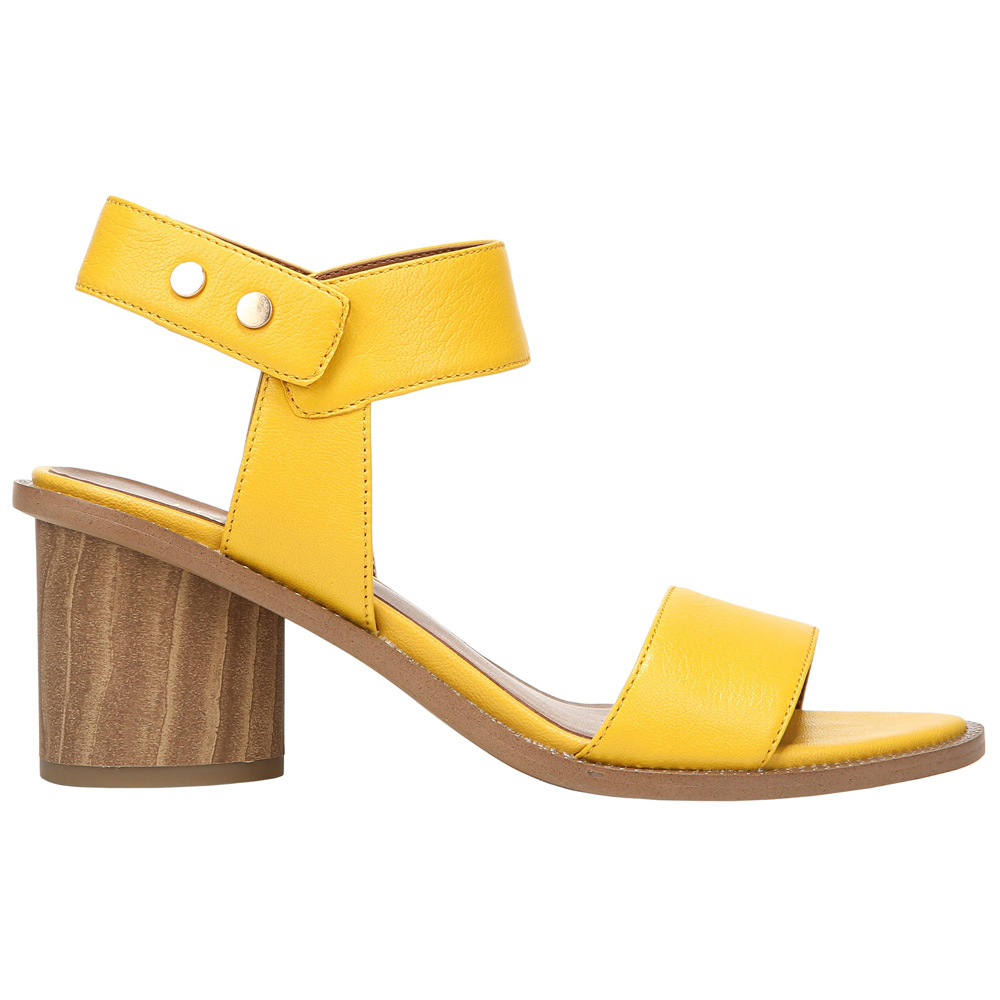 franco sarto yellow sandals