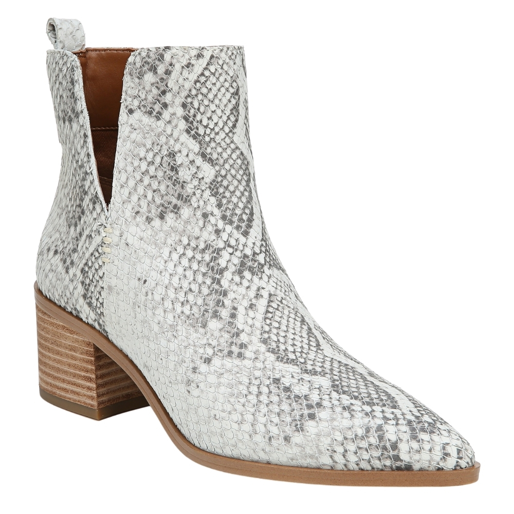 franco sarto white booties