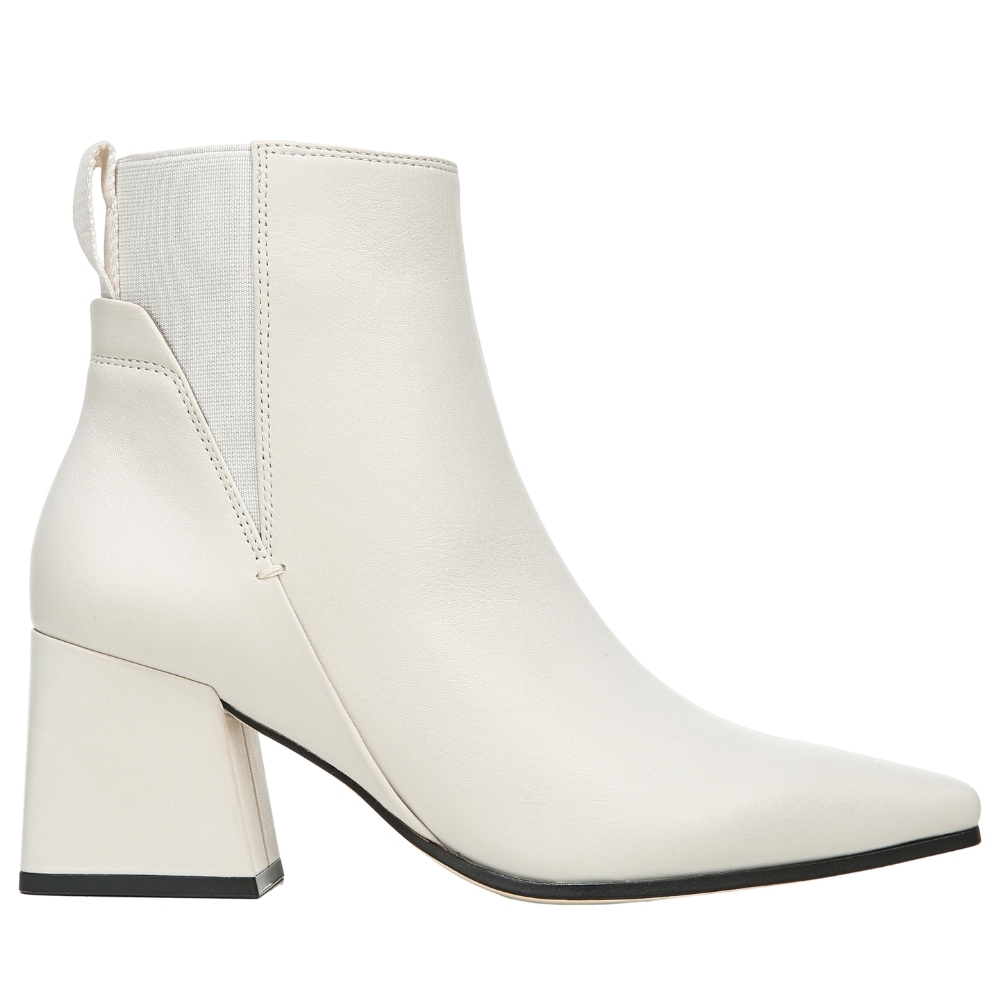 sarto brynn block heel bootie