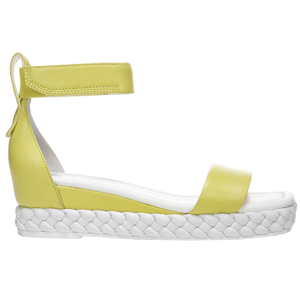 yellow sandals size 12