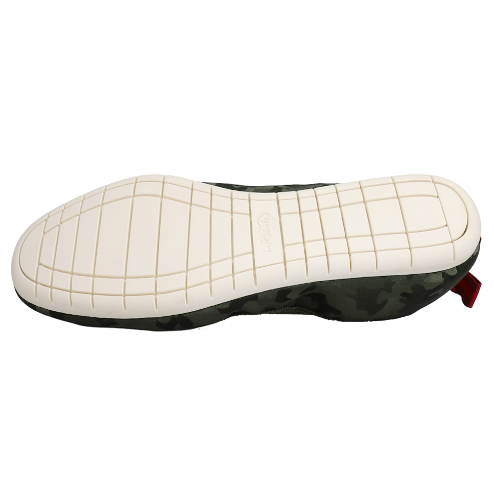 LifeStride Nonstop Plaid Slip On  Womens Beige Sneakers Casual Shoes H6587F2800 - Picture 10 of 89