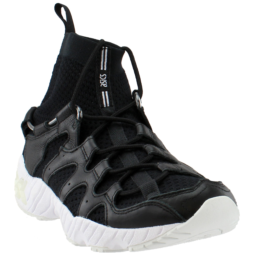 Asics Gel Mai Knit Mt Lace Up Sneakers Black Mens Lifestyle Sneakers Asics Gel Mai Knit Mt Lace Up Sneakers Black Mens Lifestyle Sneakers