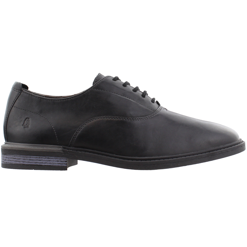 hush puppies black slip on shoes