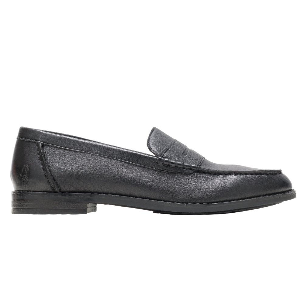 hush puppies loafers black