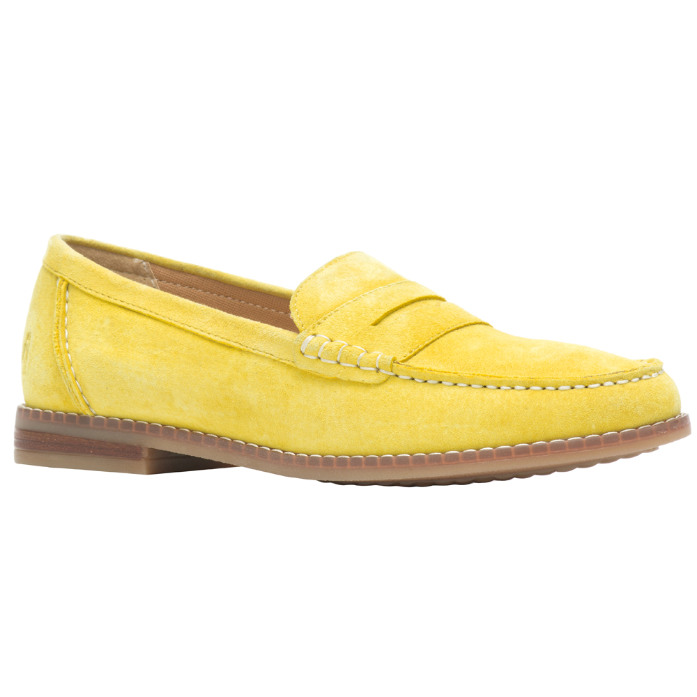 yellow loafers ladies