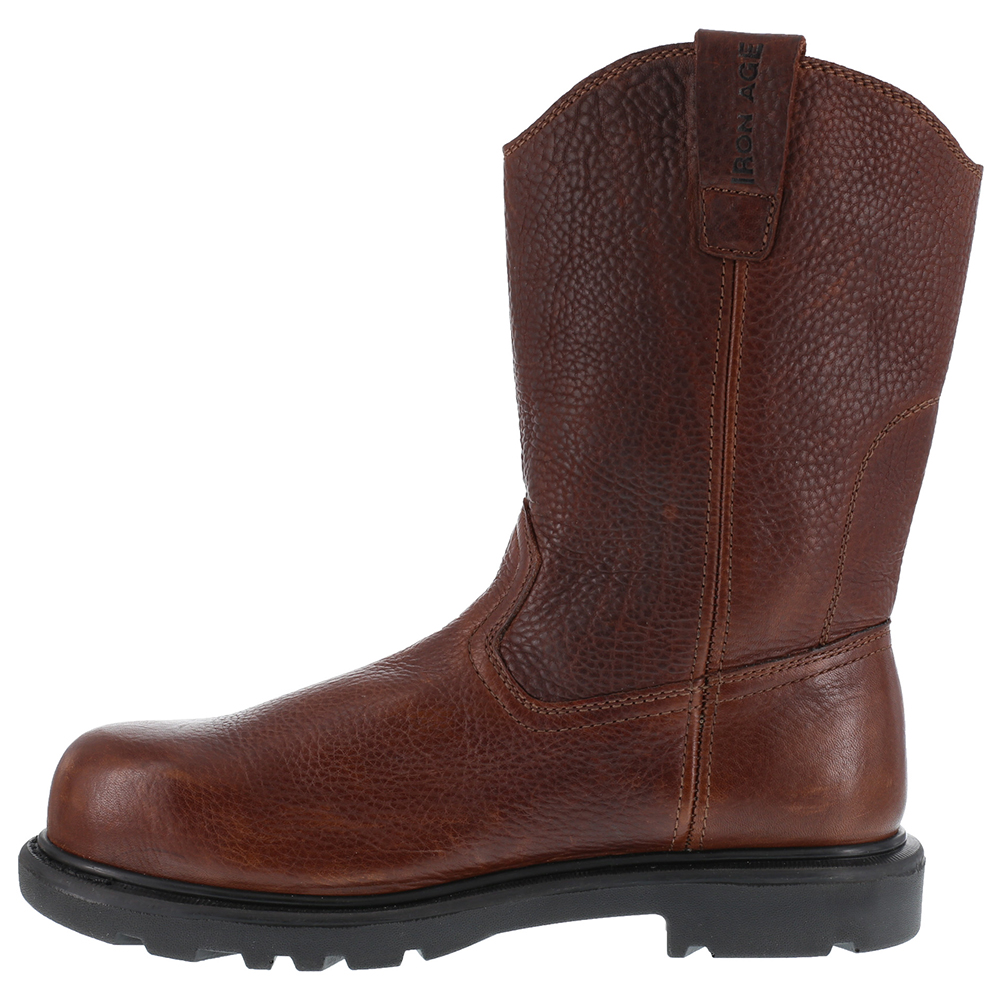Iron Age Hauler 11 Inch Wellington Electrical Composite Toe Work Mens Brown Wor - Picture 3 of 6