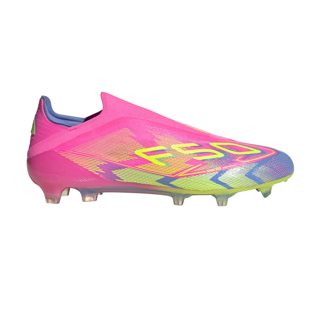 adidas F50 Elite Laceless Firm Ground Soccer Cleats Mens Pink