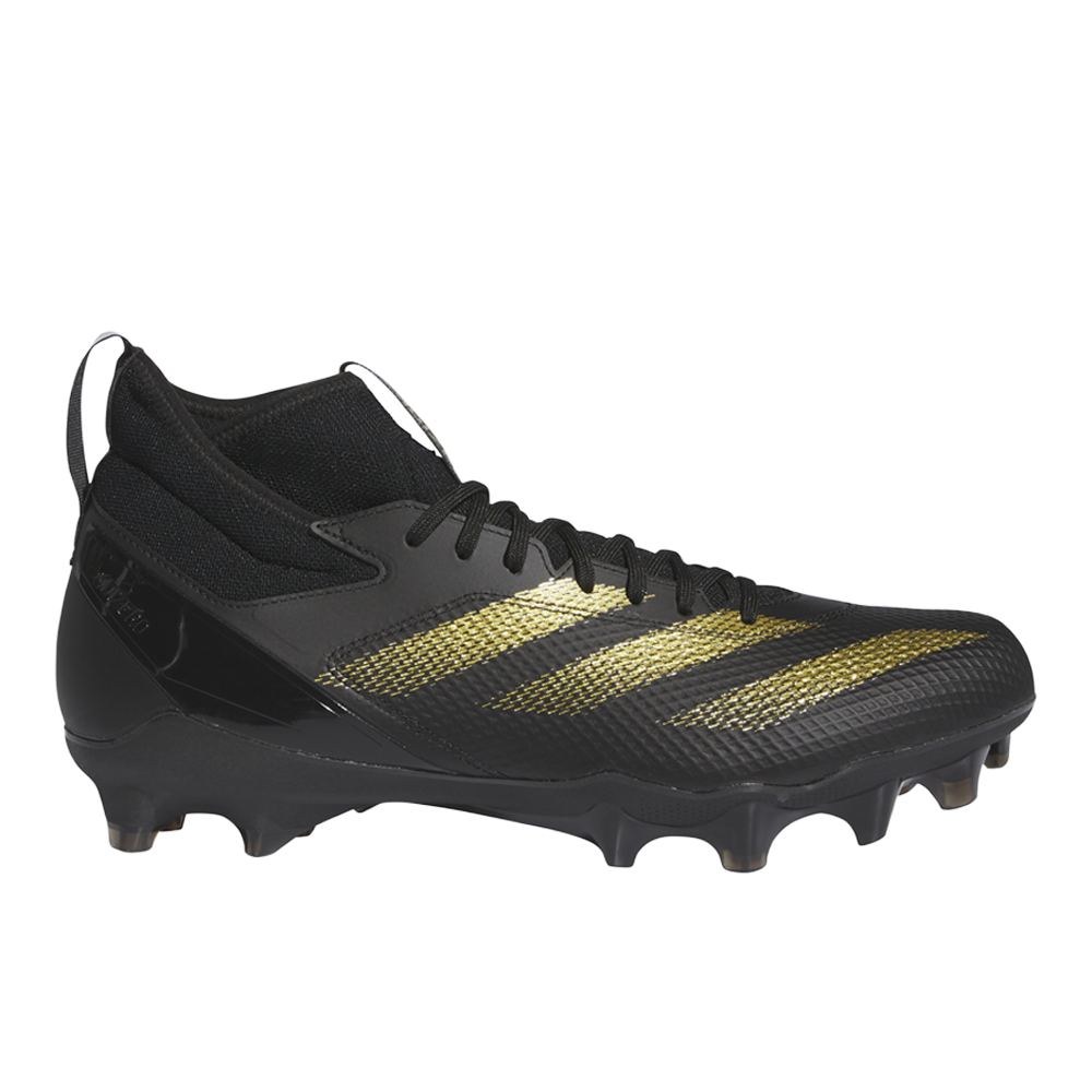 adidas Adizero Impact Football Cleats Mens Black, Gold 