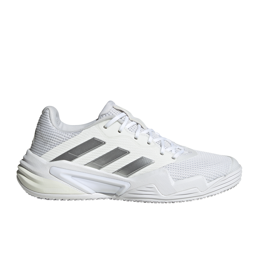 adidas Barricade Grass Tennis Womens White Sneakers Athletic Shoes