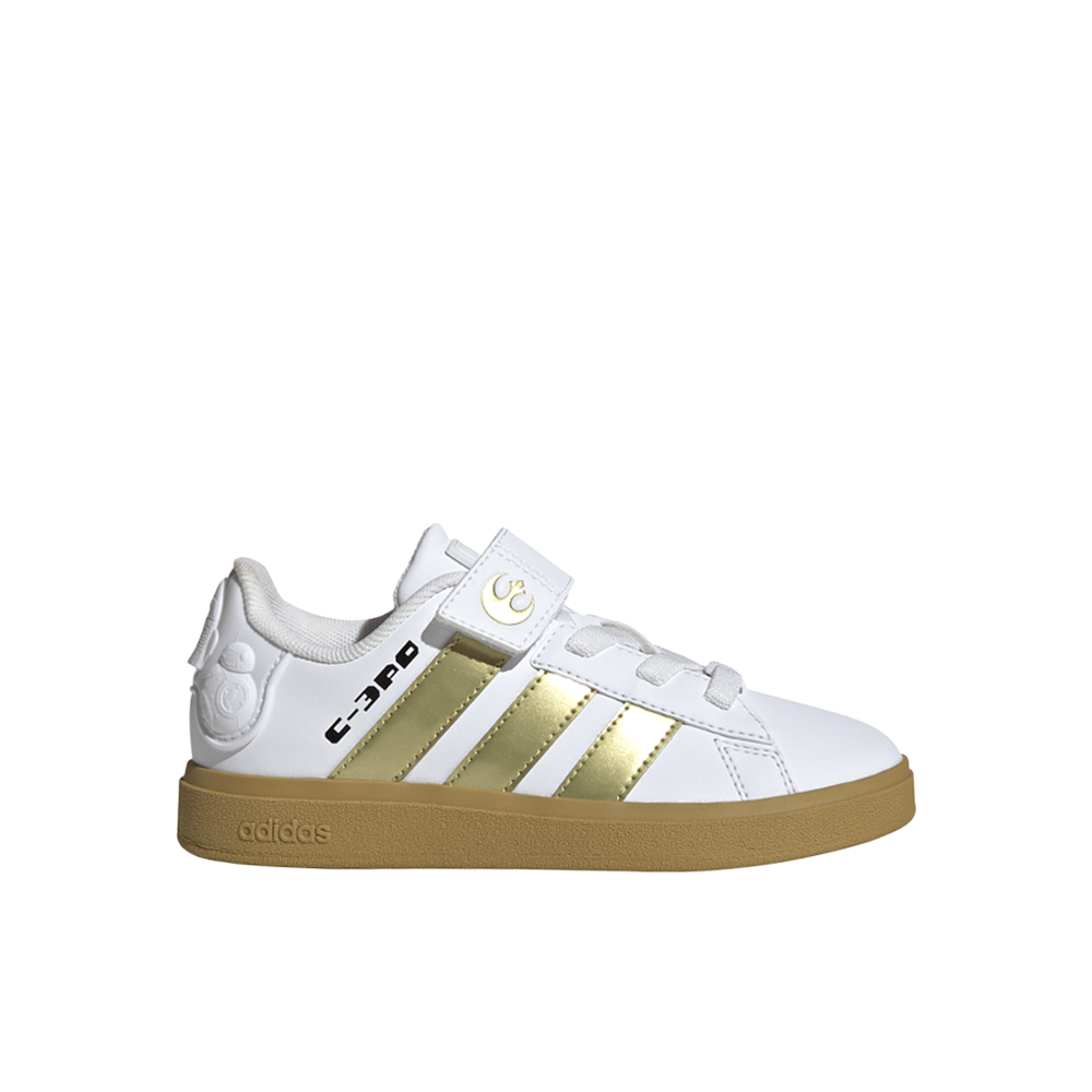 adidas Droids Grand Court 2.0 El Slip On Sneakers (Little Kid)