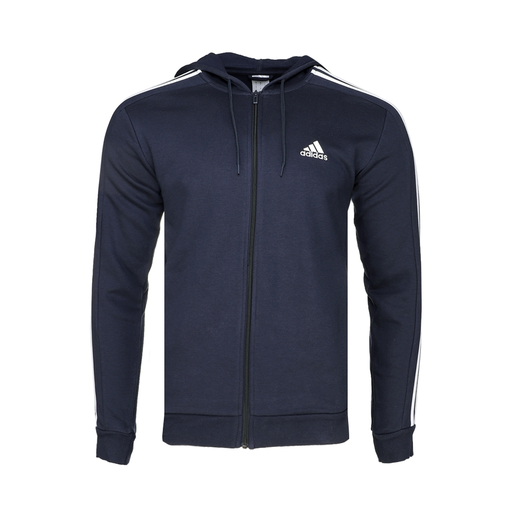 adidas Essentials Fleece 3-Stripes Full Zip Hoodie