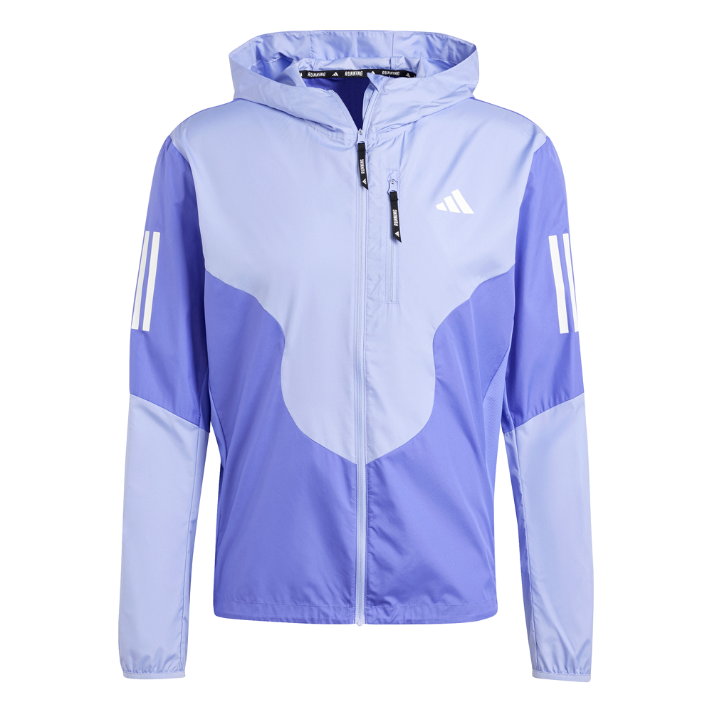 adidas Own The Run Aeroready Jacket Mens Blue Casual Athletic
