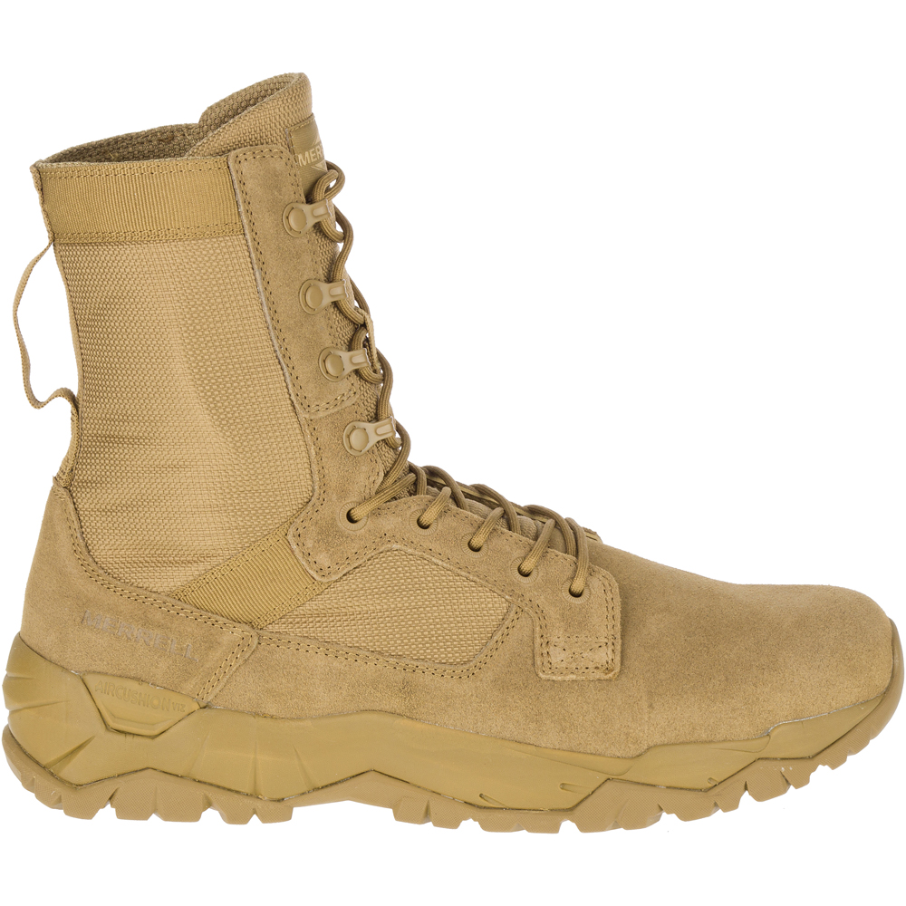 Merrell Work MQC Tactical Compliant EH Work Boots Beige Mens Tactical Work & Safety