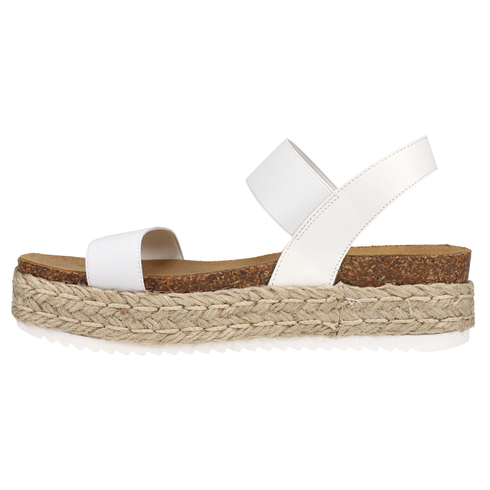 espadrille sandals white