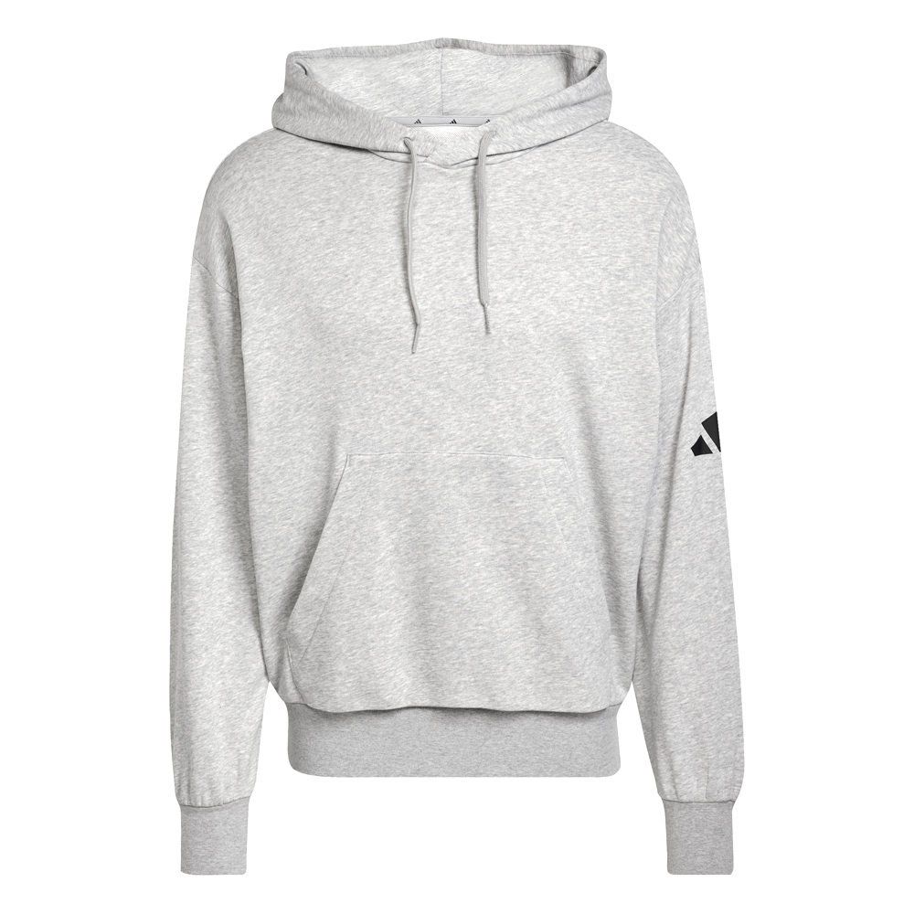adidas Men's Essentials Loose-Fit 3 Bar Logo French Terry Hoodie