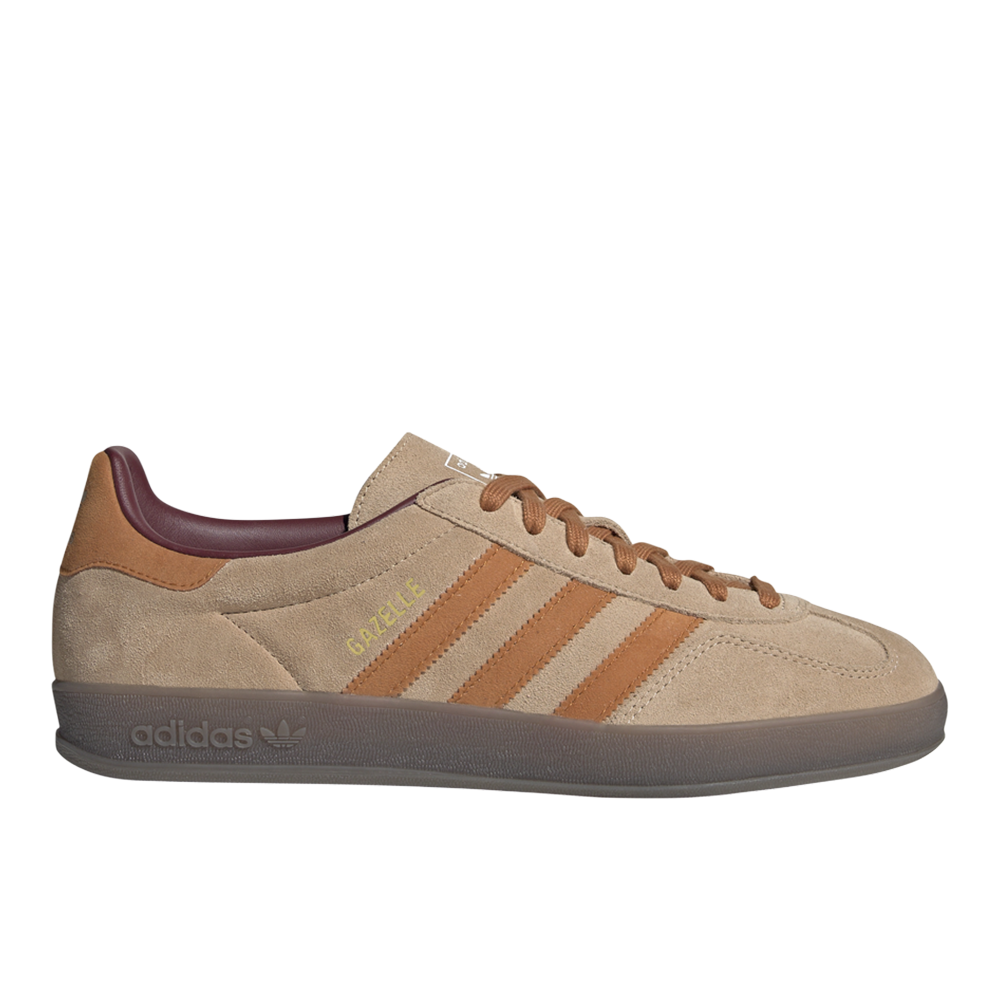 その他 san adidas Gazelle Indoor Lace Up Mens Brown Sneakers Casual Shoes