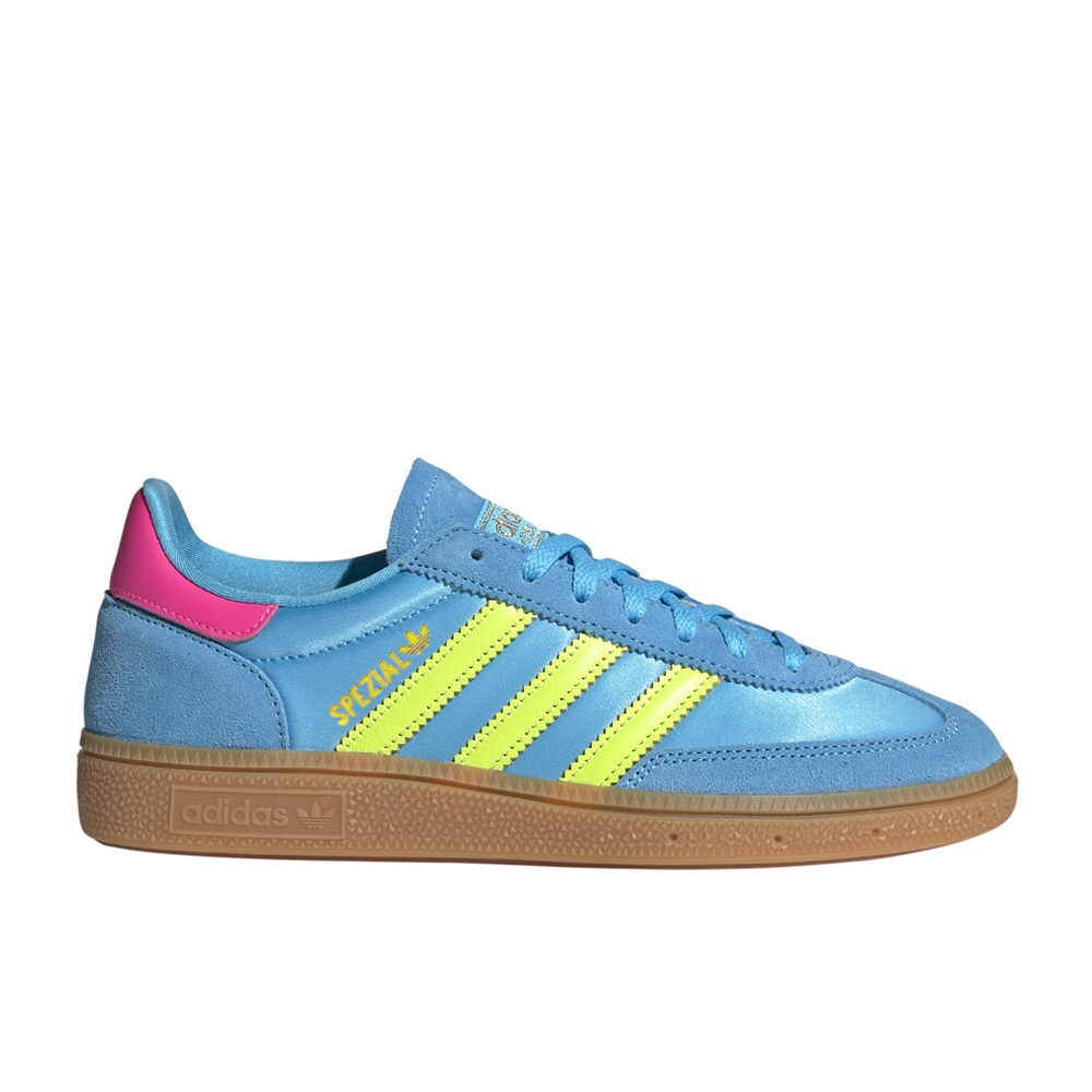 adidas Handball Spezial Lace Up Womens Blue Sneakers Casual Shoes