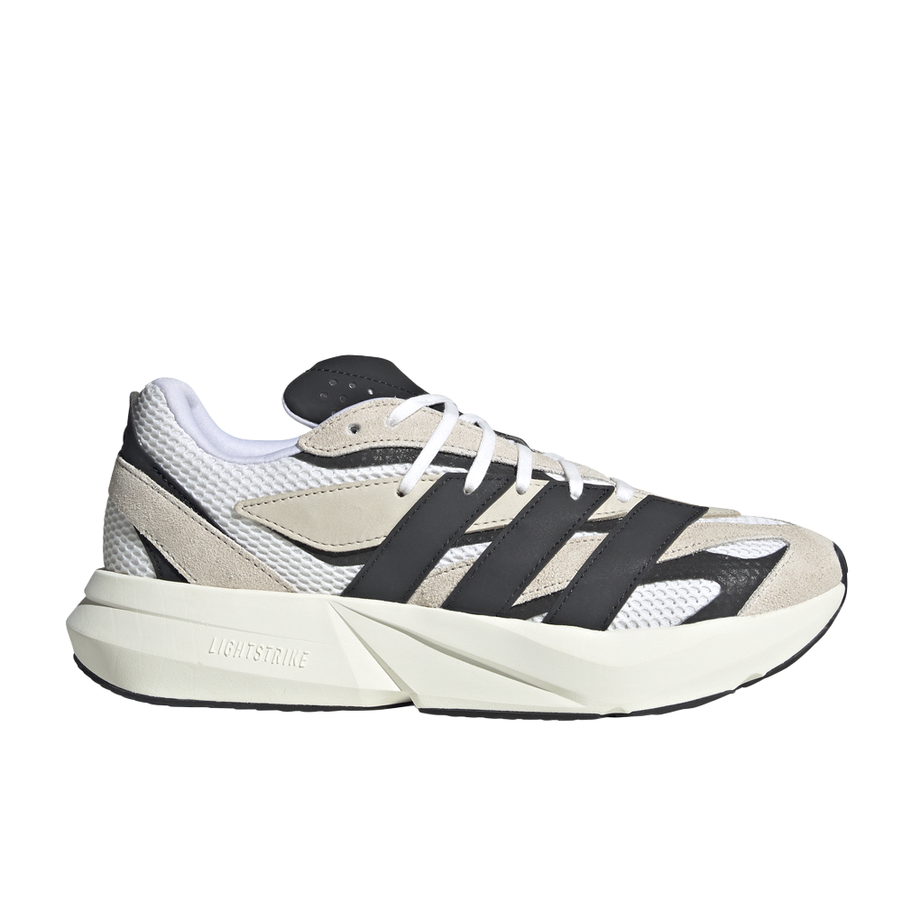 アズライト adidas Lightblaze Mens Beige Sneakers Casual Shoes JH6944, $69.95