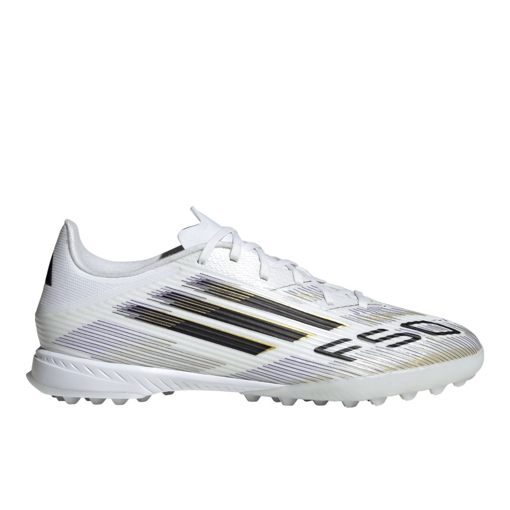 adidas F50 League Turf Football Mens White Sneakers Athletic Shoes