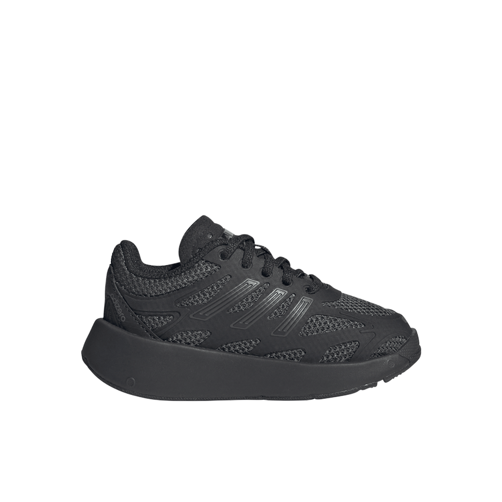 adidas Adizero Aruku Elastic Lace Boys Black Sneakers Casual Shoes