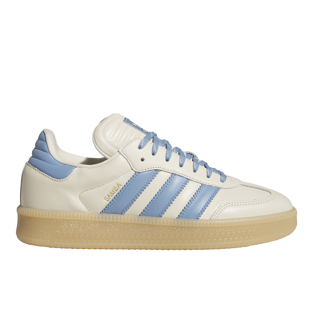 adidas Samba XLG Athletic Shoe - Wonder White / Ash Blue / Gum