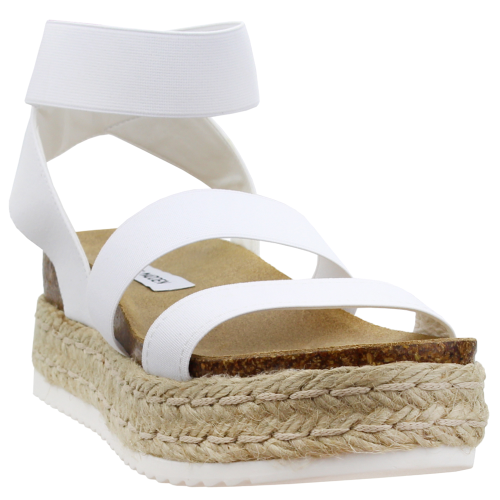 white kimmie sandals