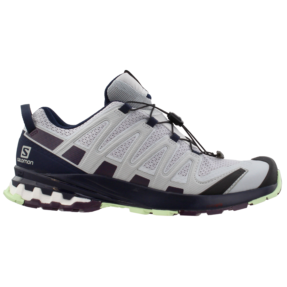 Salomon Xa Pro 3d V8 Grey Womens Lace Up Athletic