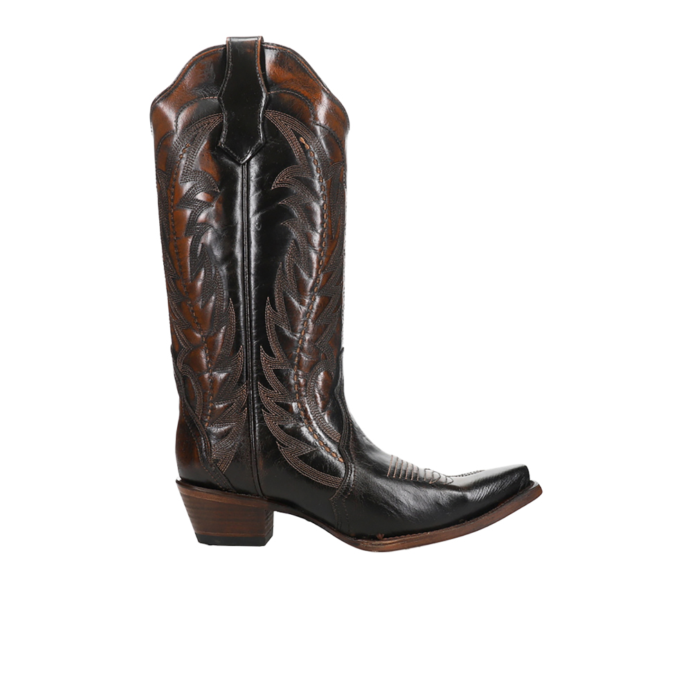 CORRAL LD BROWN/TAN EMBROIDERY & TRIAD, Size: 10, Width: M (L5872-M-10)
