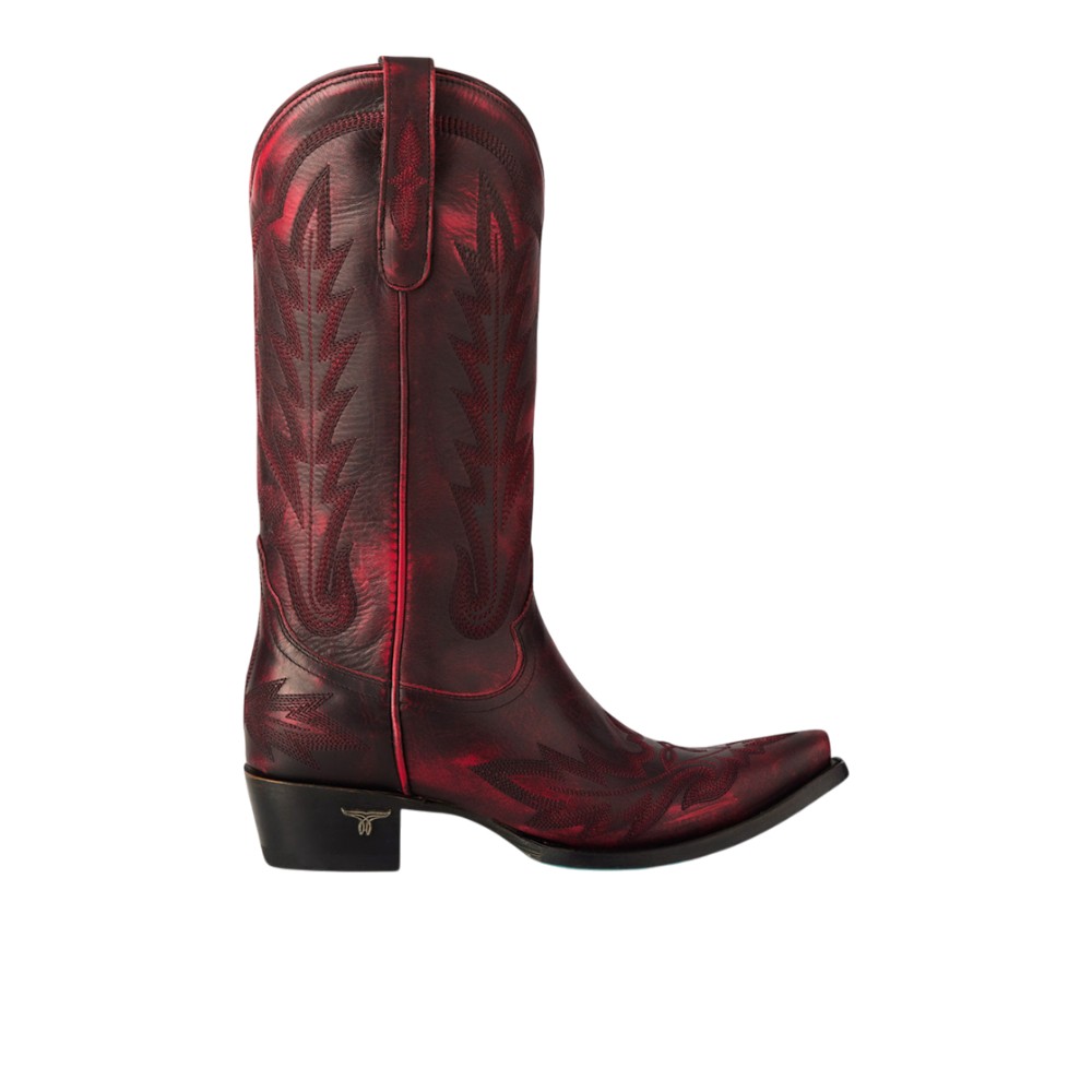 Lane Lexington Embroidered Snip Toe Boot