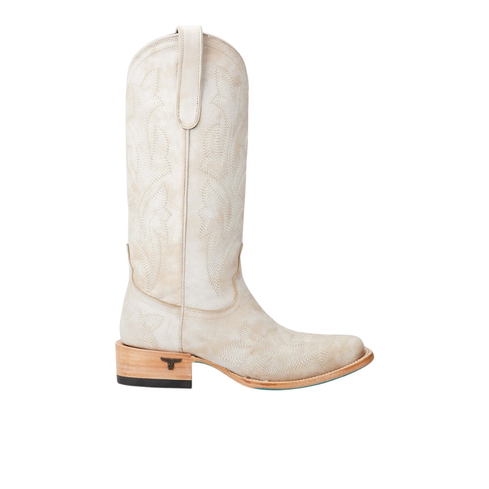 Lane Saratoga Embroidered Square Toe Cowboy Boot