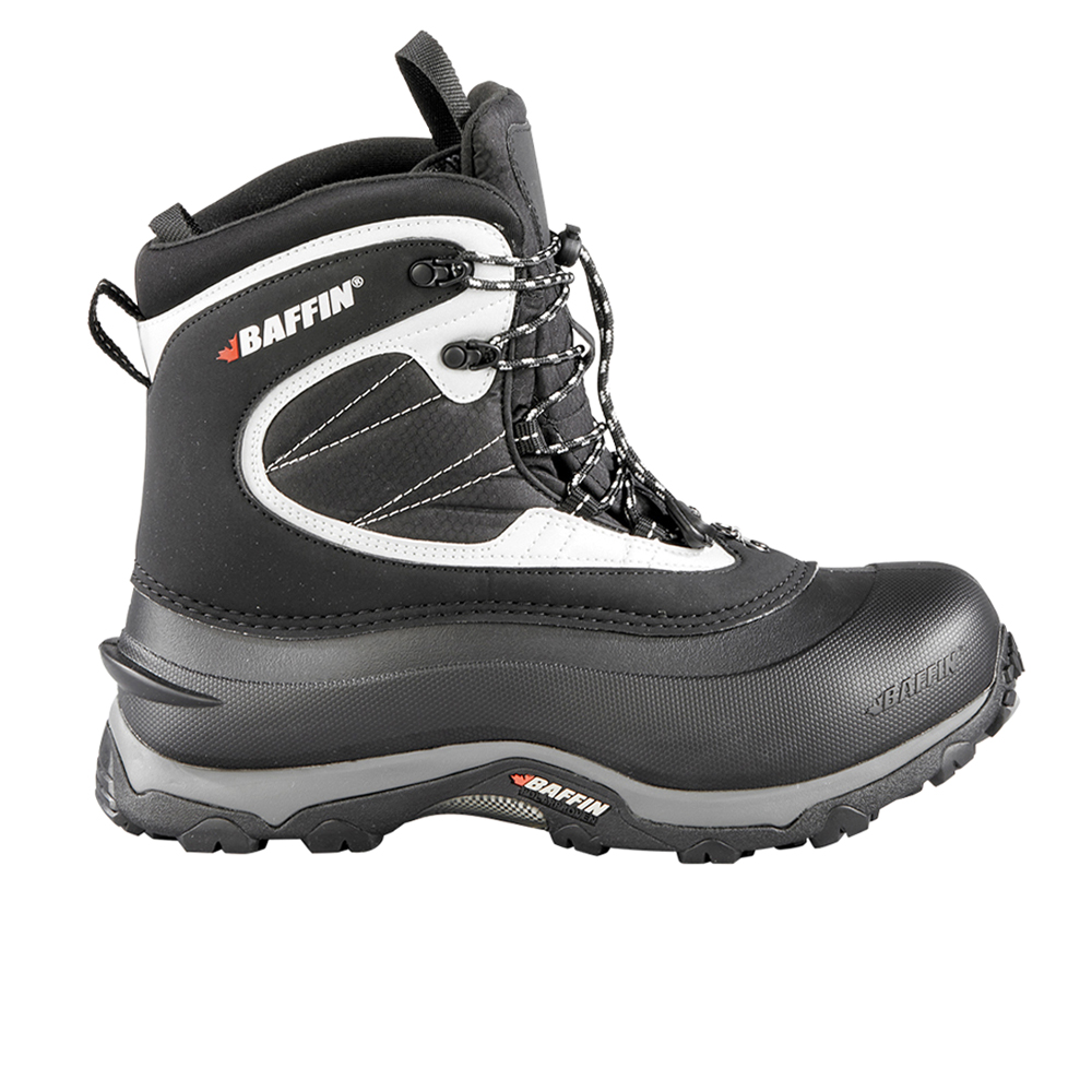 BAFFIN Men's Yoho Winter Boot, Color: Black/Silver, Size: 13 (LITE-M003-BAD-13)