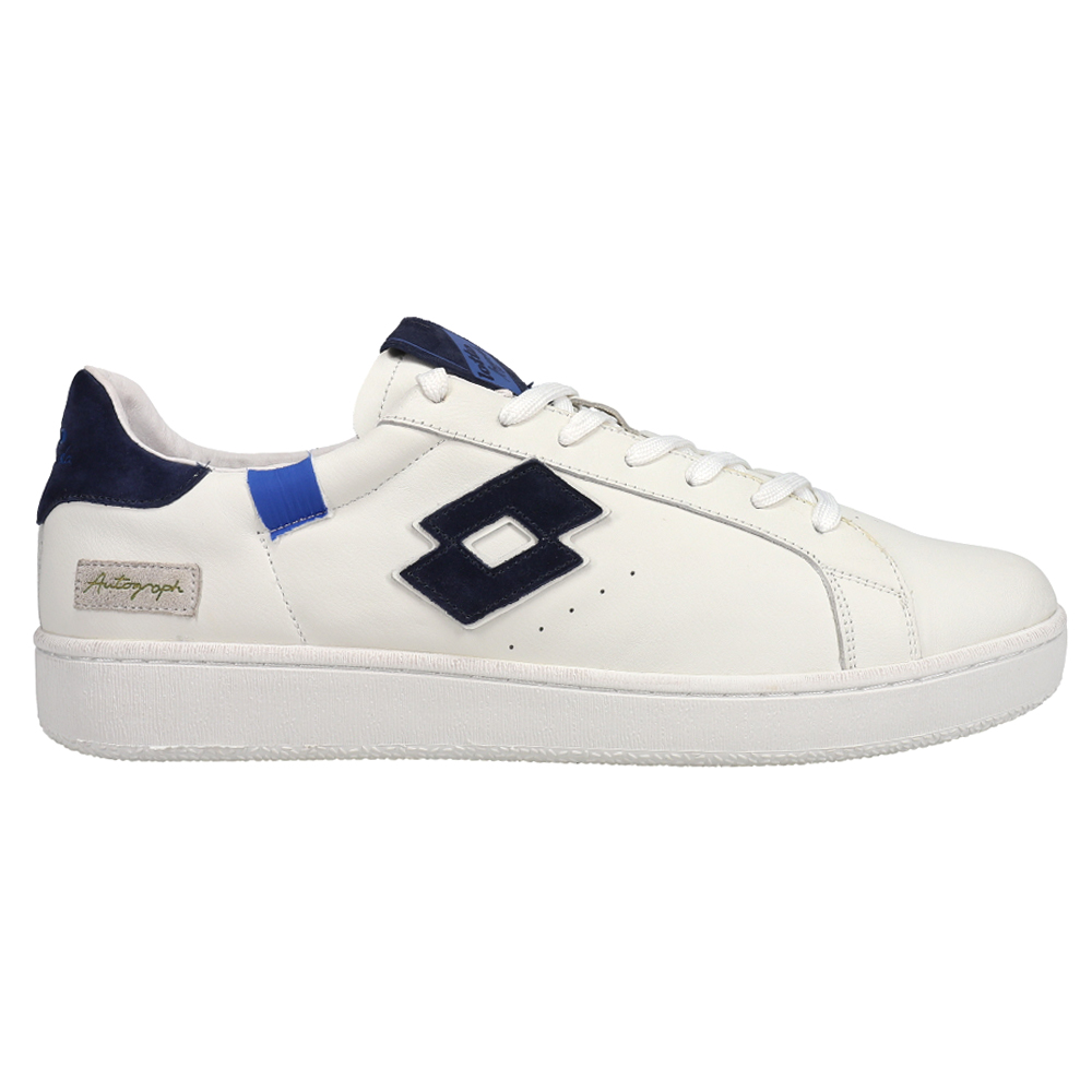 Lotto Mens Autograph Block Lace Up Sneakers Shoes Casual, Men's, Size: 11.5, White
