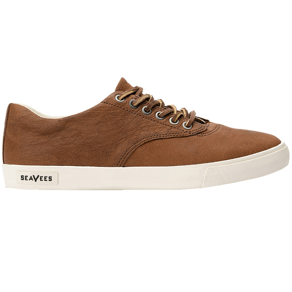 SeaVees Hermosa Plimsoll Wintertide Sneakers Brown Mens Lace ...