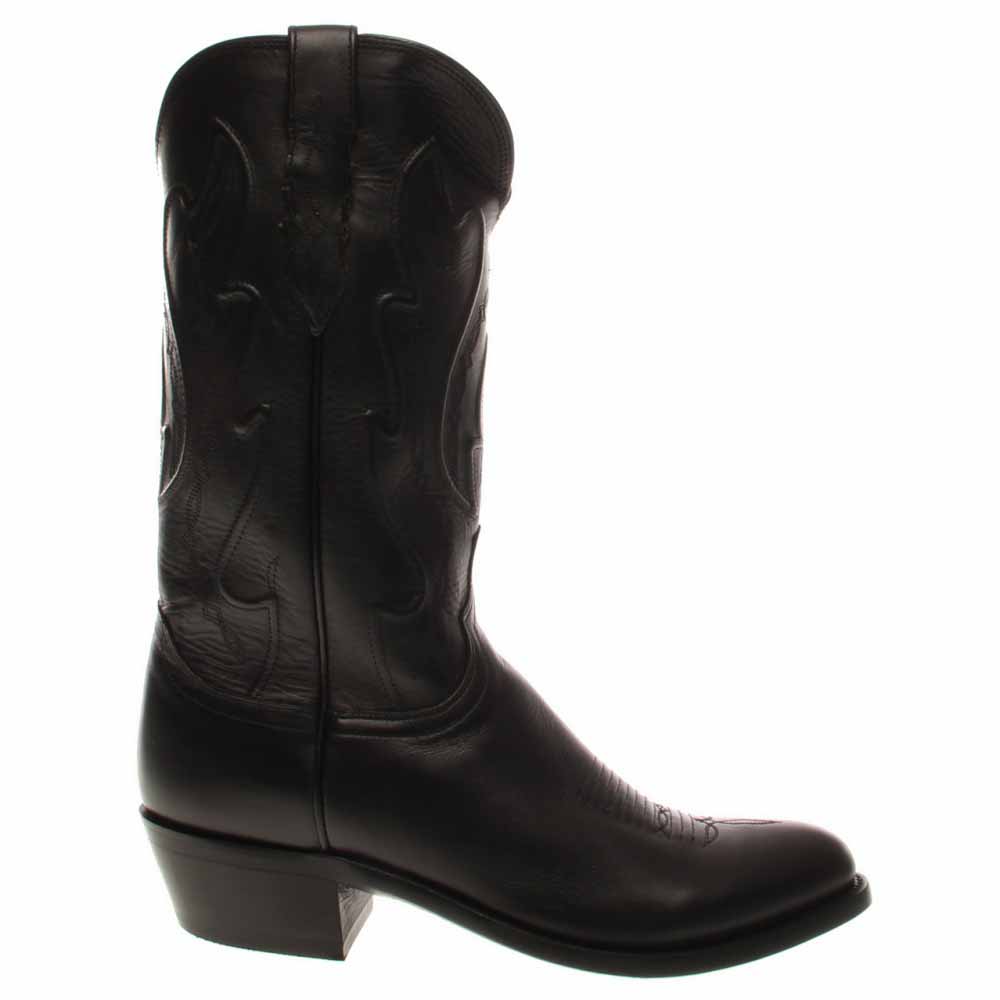 Lucchese Cole Ranch Hand Calfskin Leather Boots
