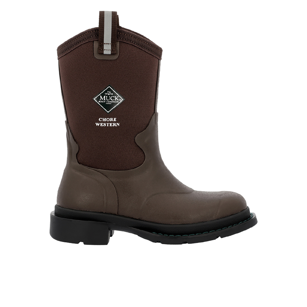 Muck Boot Chore Western Round Toe Pull On Boots (Little Kid - Big Kid)
