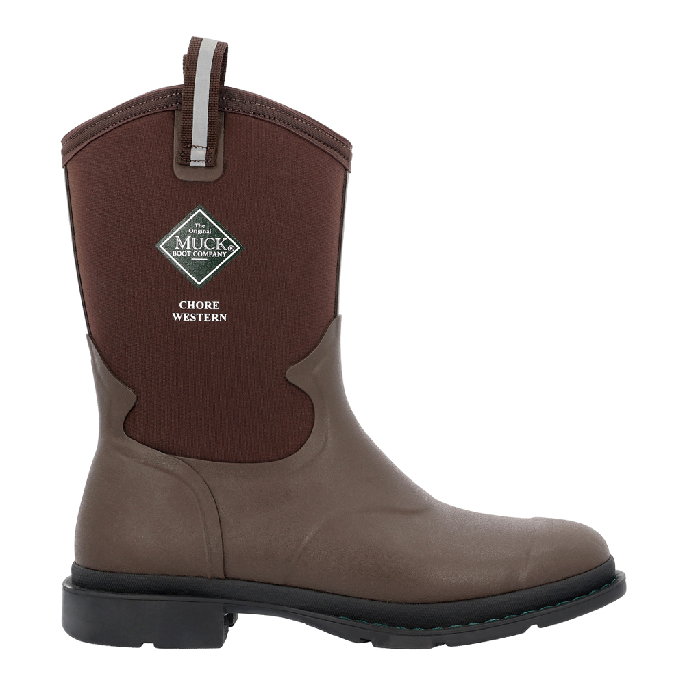 Muck Boot Chore Western Mid 12 Inch Waterproof Soft Toe Work Boots
