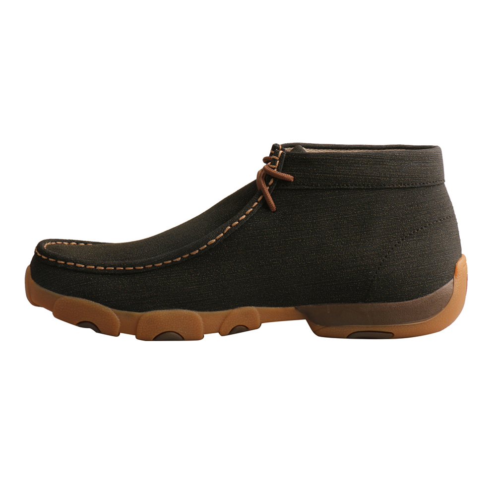 CHUKKA SAFETY WORK BOOT LEATHER STEEL TOE CAP CLICK BLACK MENS/LADIES SIZES 3-13 