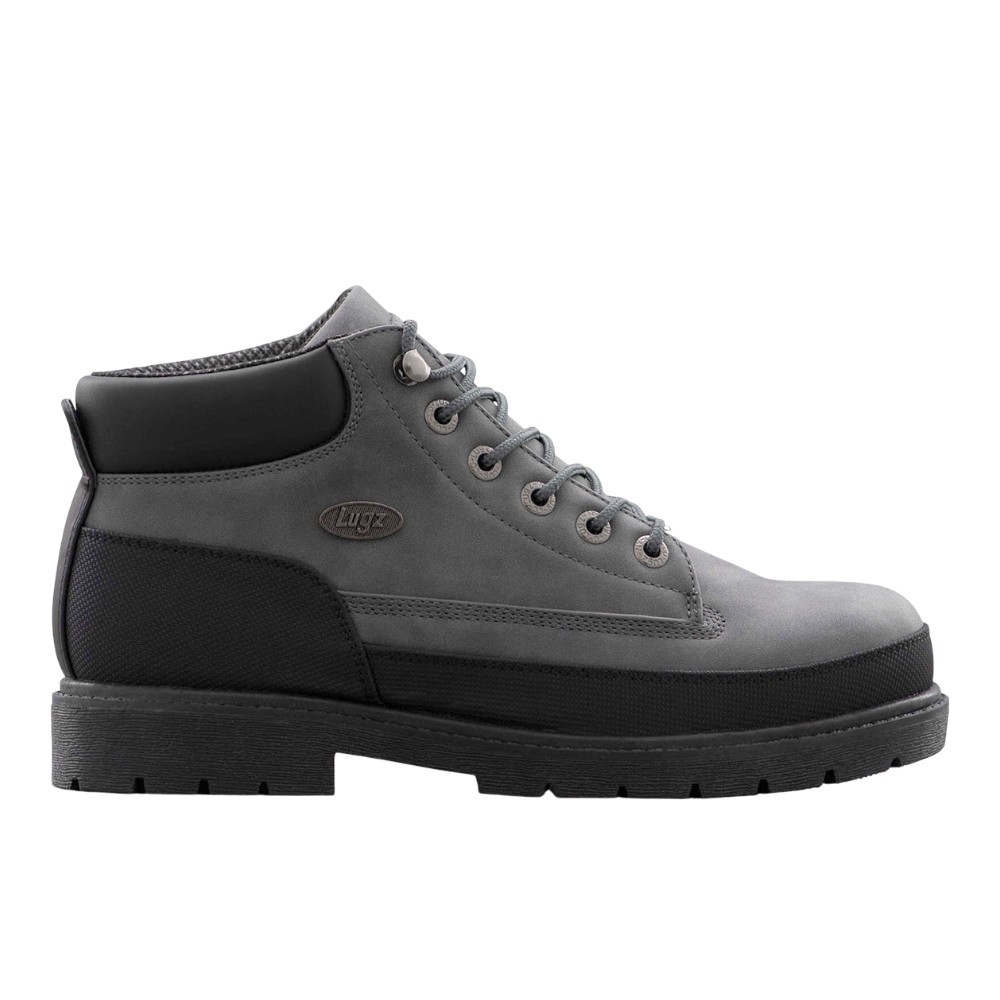 Lugz Drifter Weatherguard Lace Up Mens Grey Casual Boots  display picture 2