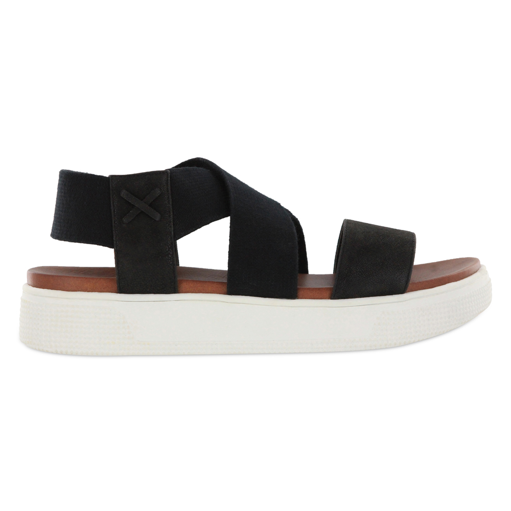 mia black sandals