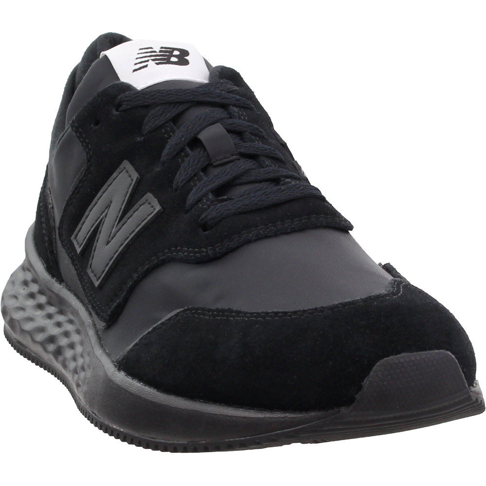 New Balance Fresh Foam X70 Lace Up Sneakers Black Mens Lace Up 