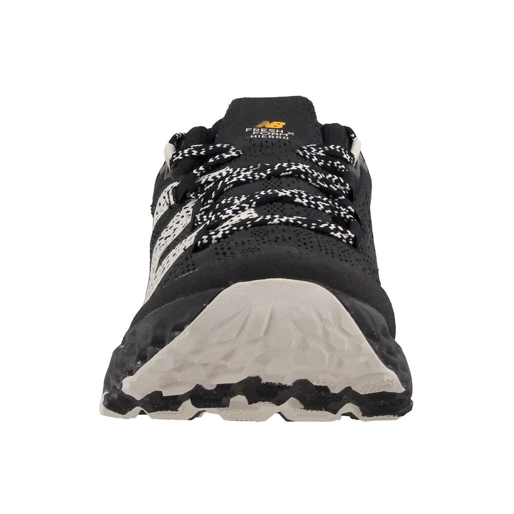 New Balance Fresh Foam Hierro v5 Black Mens Lace Up Athletic