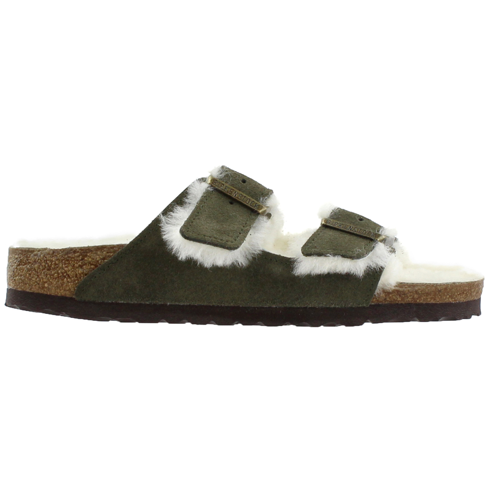 birkenstock fur slides