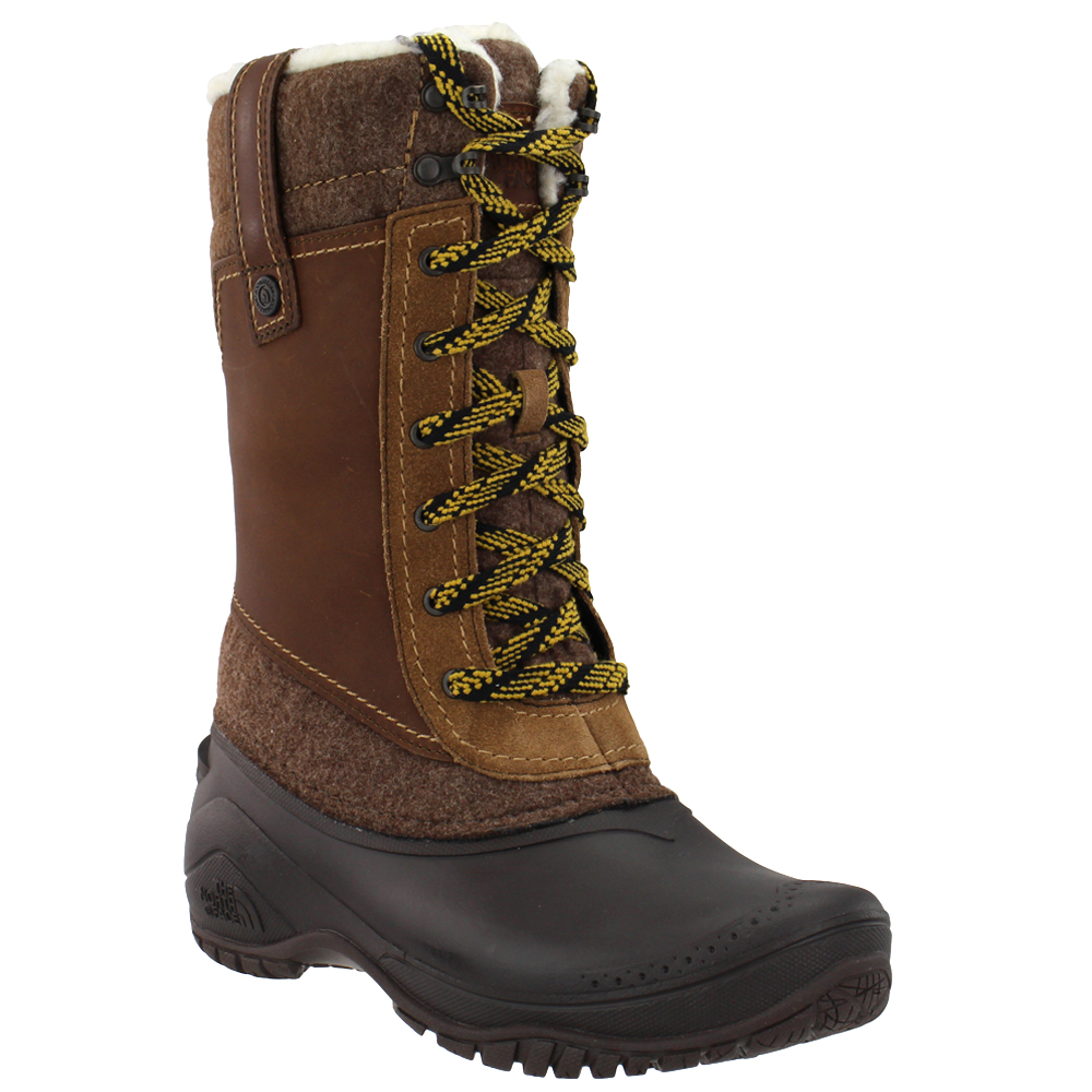 The North Face Shellista III Mid Boot Women\u0026s, Demitasse Brown/Carafe Brown, 5
