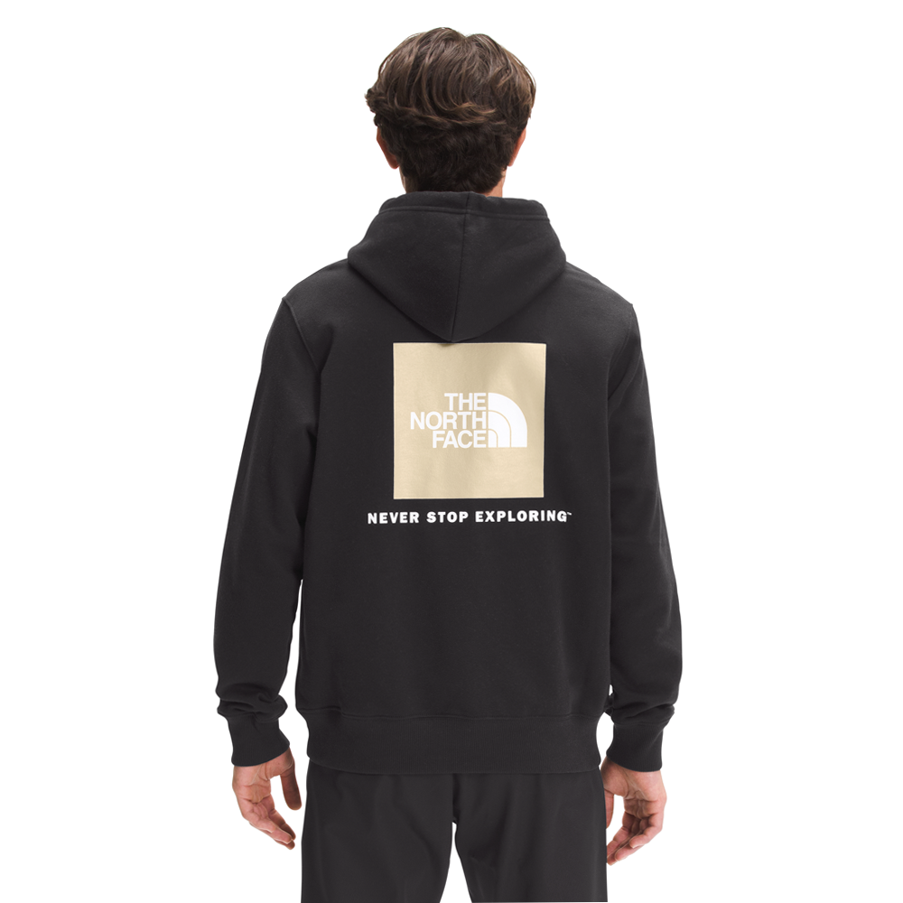 The North Face Men ' S Box NSE Pullover Hoodie - TNF Black / Gravel