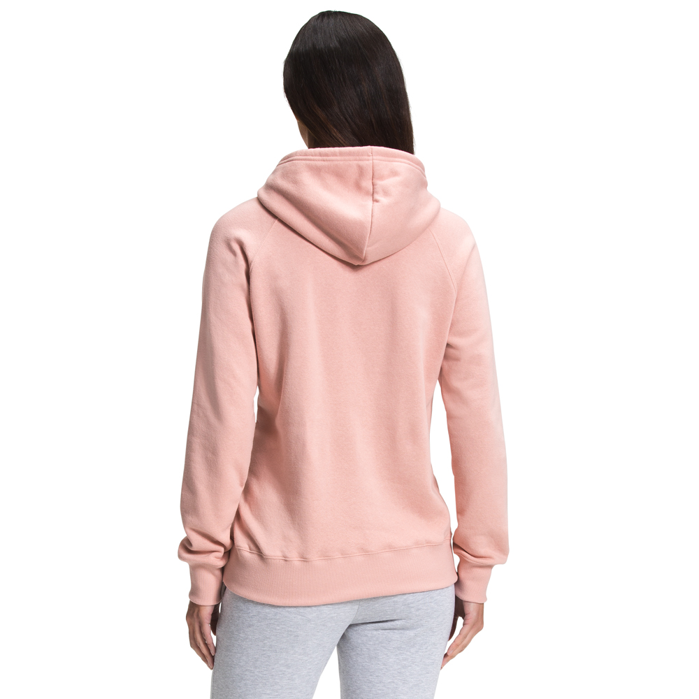 north face half dome hoodie pink