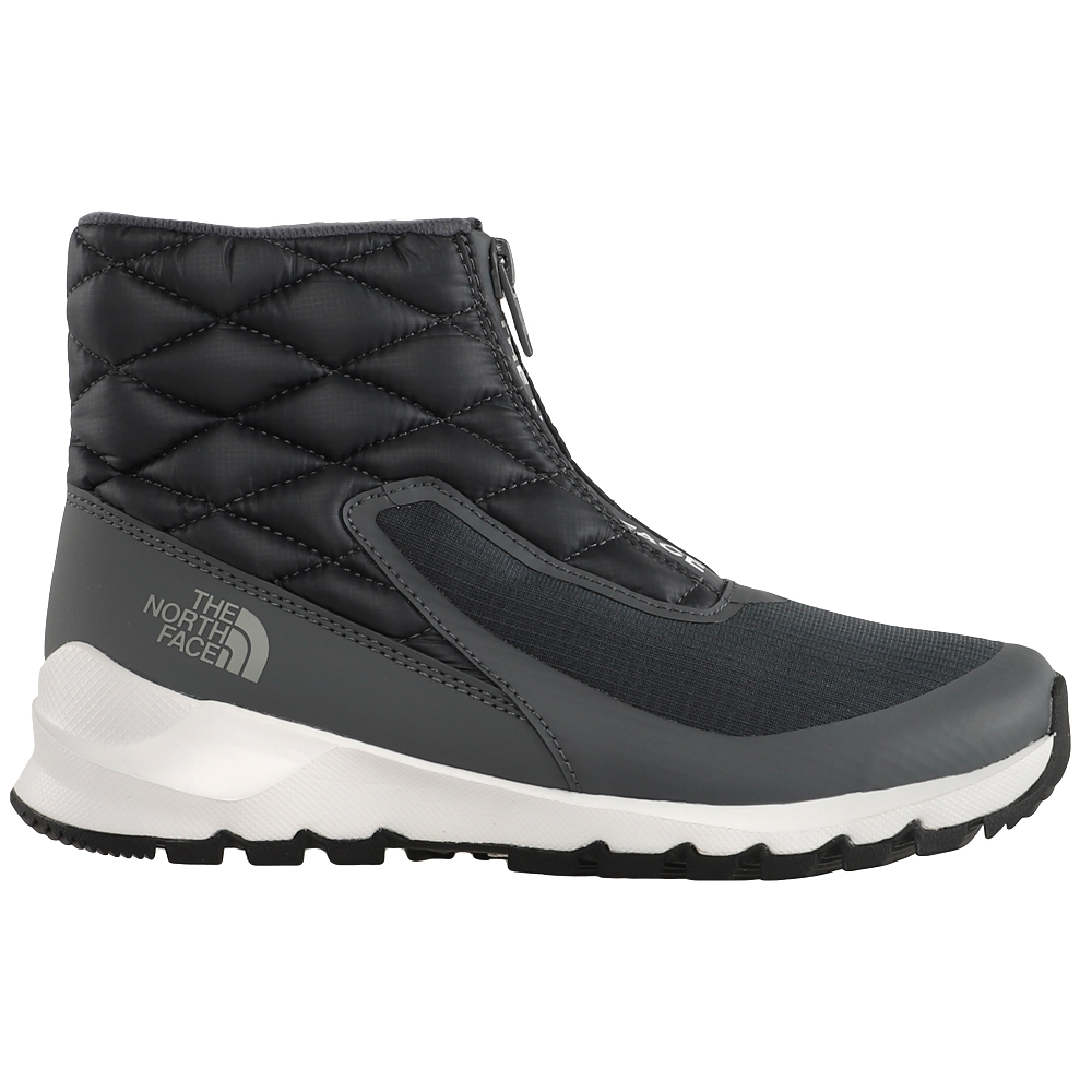 The North Face Thermoball Progressive Zip Boots Grey Womens Snow 