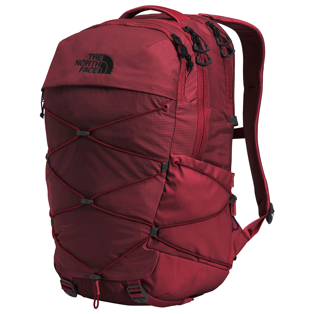 Burgundy Mens Backpack Travel Bags